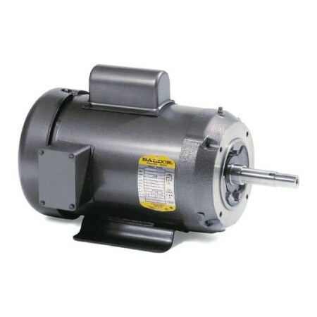 Baldor Electric Co. Baldor-Reliance Motor, 5HP, 1725RPM, 1PH, 60HZ, 213JM, 3727L, OPSB, F1 JML1508T